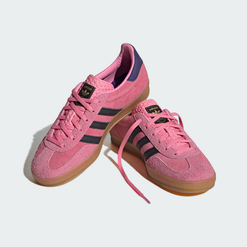 Adidas Women's Trefoil Series, GAZELLE INDOOR W Low-Top Casual Shoes, IE7002, Pink, Size 36 3