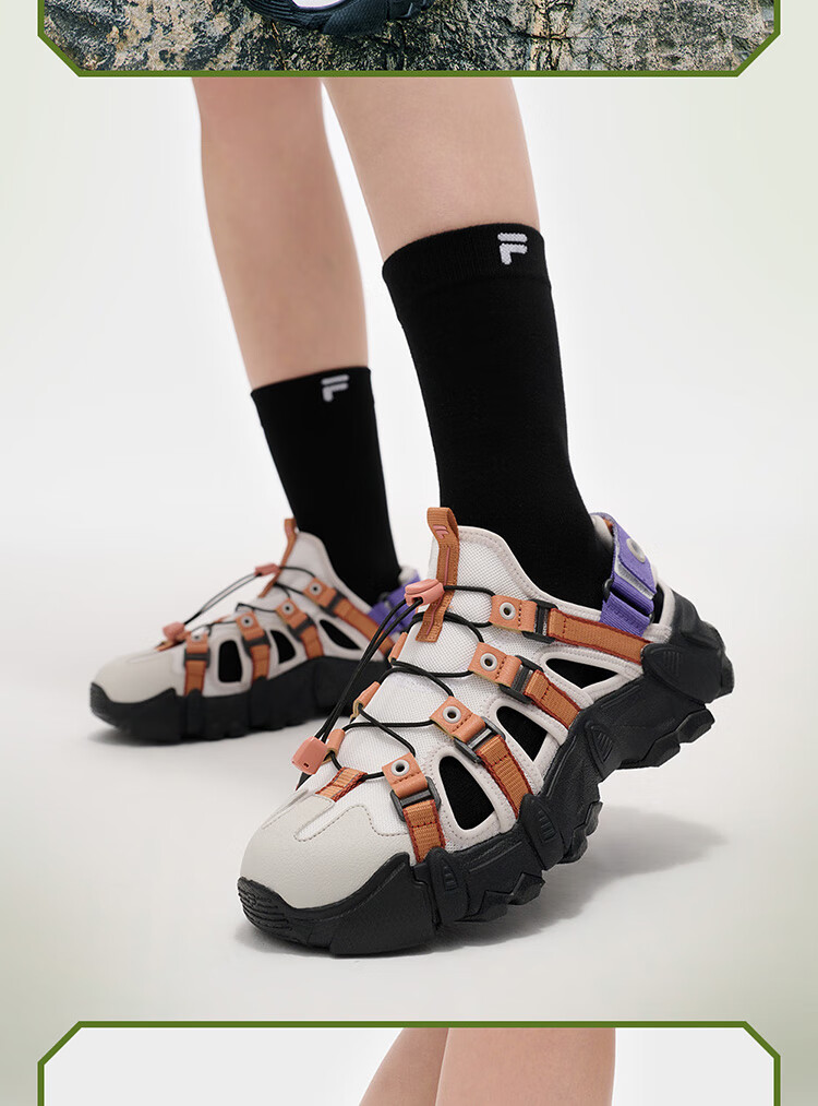 FILA FUSION FILA Trendy Mountain Sandals Outdoor Beach Shoes Women's Sports Shoes 19