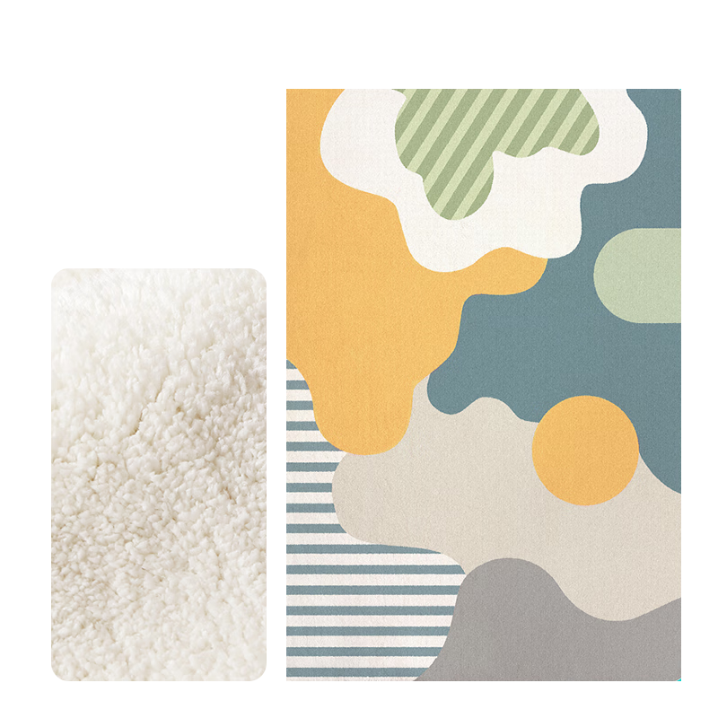 DeXi Living Room Carpet, Bedroom Large Area Thick Light Luxury High-End Feel Home Carpet, Living Room Machine Washable, 160x240cm