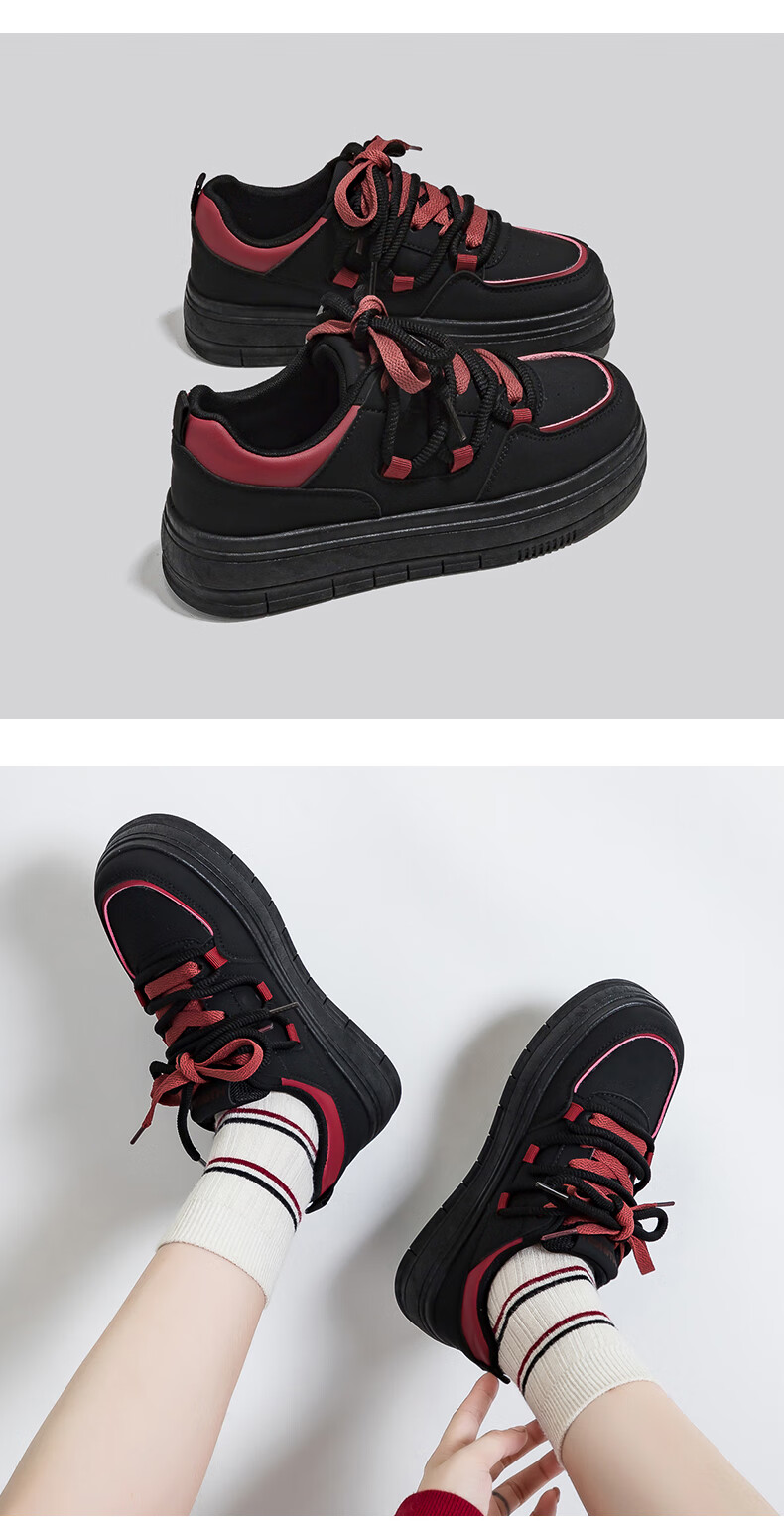Global Unique Lemon Yellow Women's Sneakers 2026 Spring New Thick Sole Casual Shoes 18