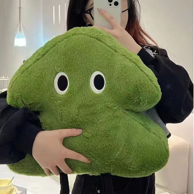 Fan Ye Style Green Tree Plush Toy Pillow Sofa Cushion Gift Birthday Present for Girlfriend New Year Gift 6