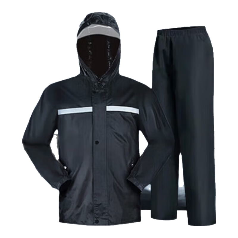 Chegui Mu [Recommended by Procurement] Electric Motorcycle Double-Layer Thickened Split Raincoat Heavy Rain Labor Protection Sanitation Security Raincoat