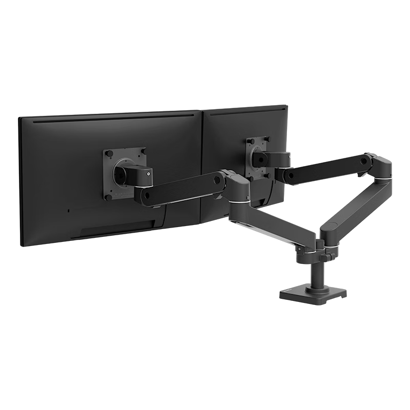 ERGOTRON LX PRO Dual Monitor Arm Stand Adjustable Mount 45-686-292 Matte Black
