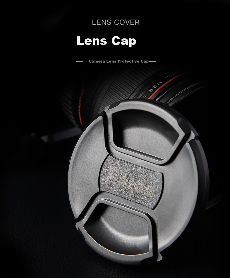 Haida Lens Cap, 72mm Filter Cap, Dust Cover, Protective Lens Cap, Waterproof And Oil-Proof, Suitable for Canon, Nikon, Sony, Fuji And Other Mirrorless And DSLR Camera Lenses 1