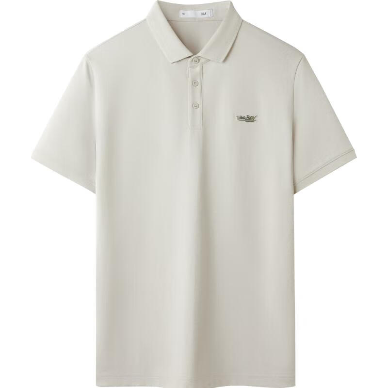HLA POLO Shirt for Men, Three-Body Collaboration Series, Quick-Dry Printed Short-Sleeve Shirt for Men in Summer