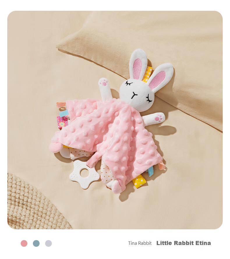 Beitaisi Comforting Doll Sleep Aid, Baby Soothing Blanket, Sleep-Inducing Toy, Edible And Chewable, Fox Blansu 32