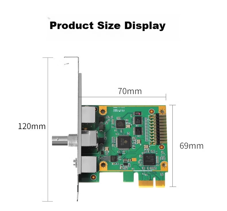 TCHD Video Tianchuang Heda Video Imaging Capture Card Medical Simulation Signal S Terminal BNC Endoscope Ultrasound X-Ray CT Medical Imaging SDK Development TC-360N1 23