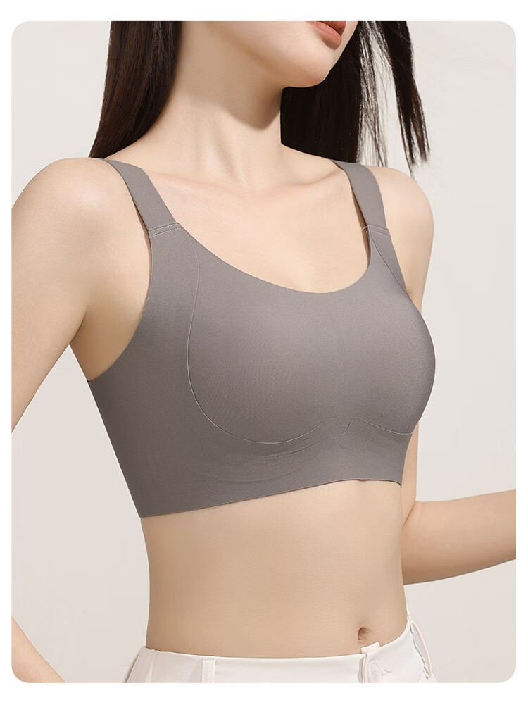 GRACEWELL Spring And Summer Large Bust Minimizer Rabbit Ear Cup Thin Bra for Women, High Side Support, Side Boob Control, Anti-Sagging, Wireless Brassiere 19