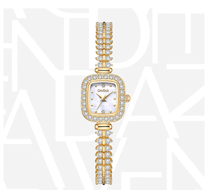 Davena Small Gold Spike Watch for Women, Small Silver Spike Luxury Niche Ladies Wristwatch, Birthday Gift for Girlfriend 2