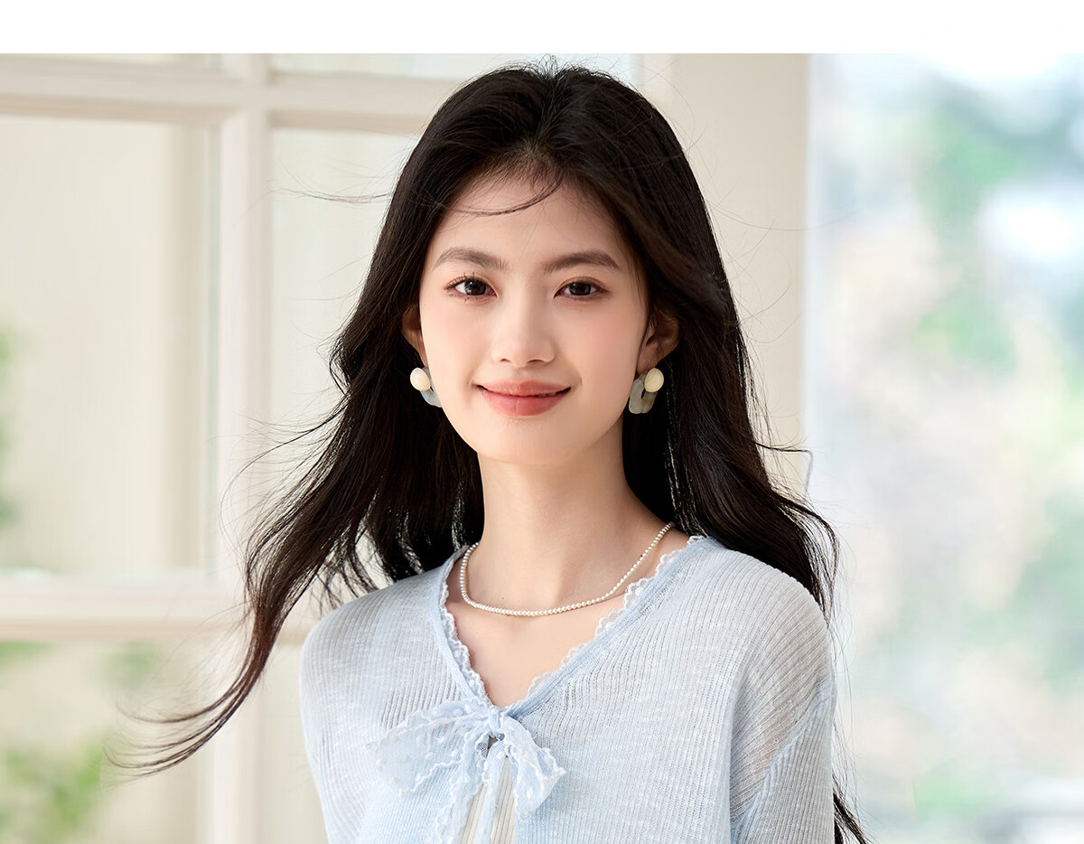 Pincai Women's Summer Ice Silk Lace Tie Cardigan Thin Shawl Air Conditioning Shirt P52Z070 62
