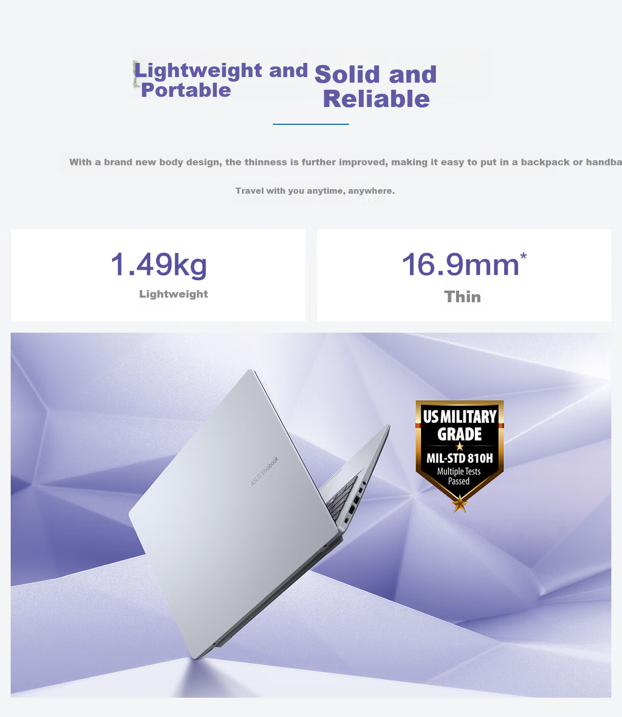 ASUS Wuwei 14 AI Edition 2025 X1407, 14-Inch Colorful Eye-Protection Long Battery Life AI Thin And Light Office Laptop (Snapdragon X, 16GB RAM, 512GB Storage) 19