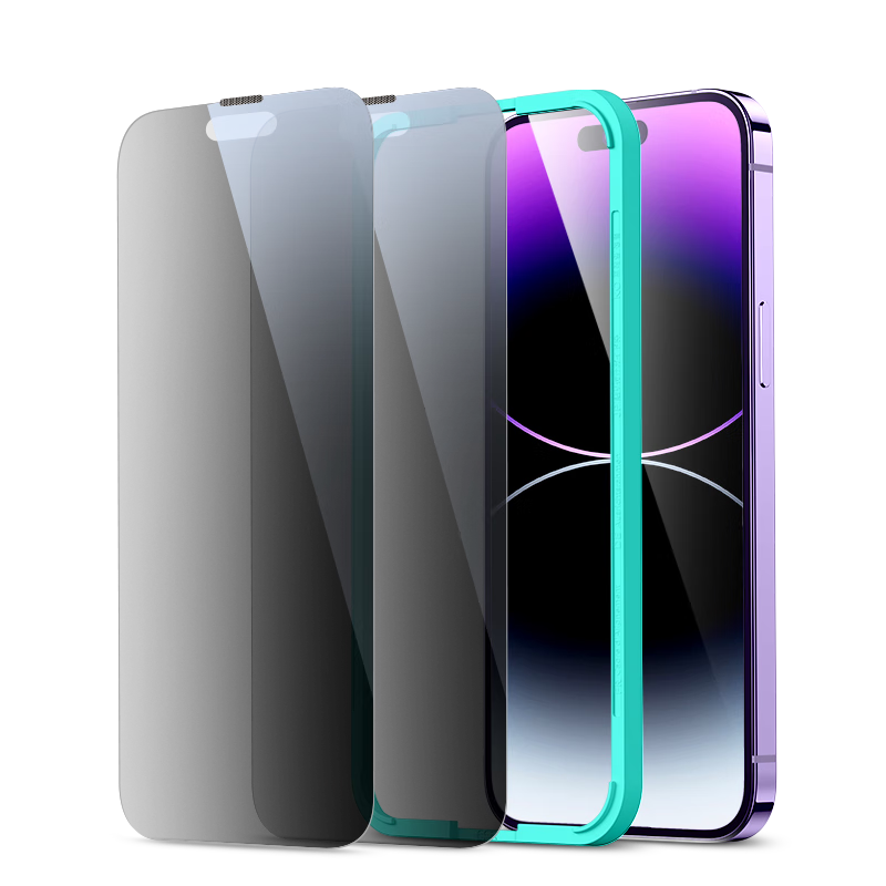 ESR Privacy Screen Protector for IPhone 14 Plus/13 Pro Max, Anti-Peeping Tempered Glass Film, High-Definition Anti-Spy Dust-Free Quick Installation Protective Film for Apple 14 Plus/13 Pro Max Smartphone