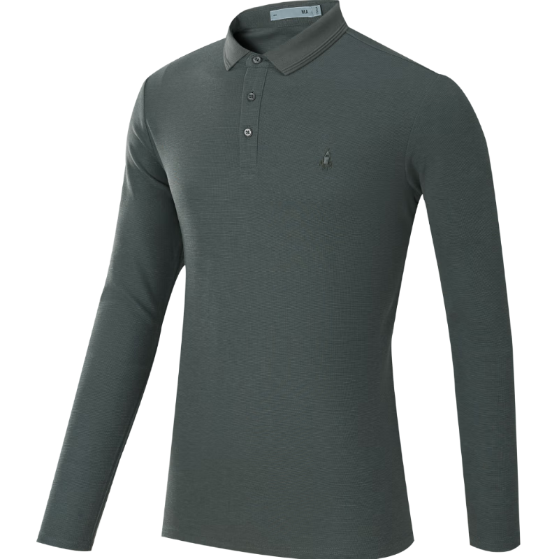 HLAHLA Men's Long Sleeve Polo Shirt Autumn 25 Sports Rocket Base Layer
