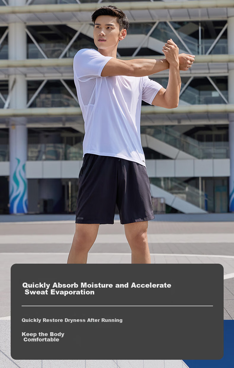 DECATHLON Men's Sports Pants, Breathable Quick-Dry Running Shorts, Basketball Shorts, Premium Gray, XL-4716849 2