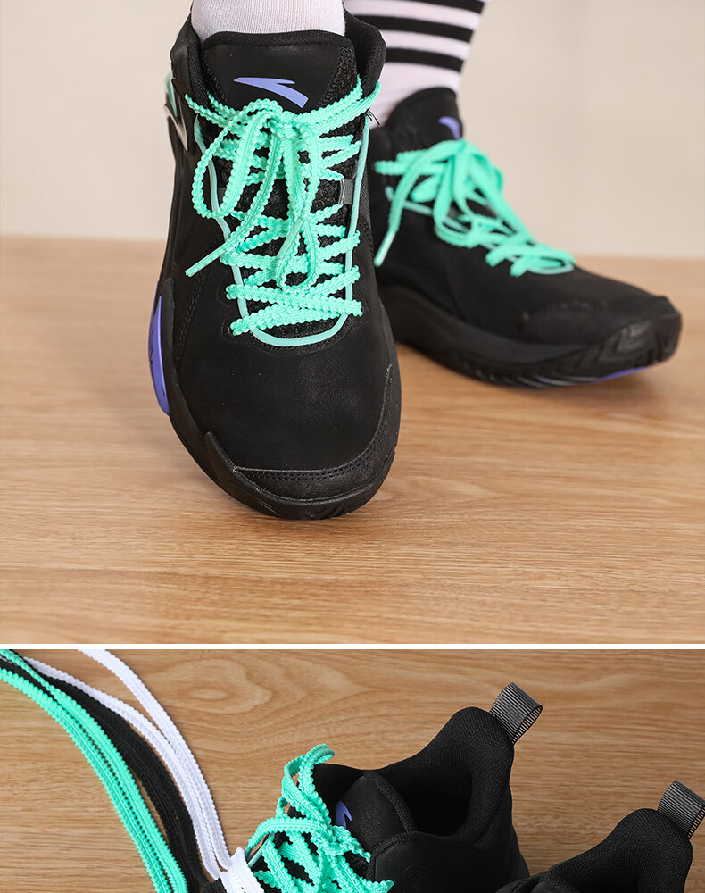 FOOTOPPO Cotton-Polyester Laces, Converse 1970s White Flat Shoe Cord, Nike Air Force Sneakers Basketball Shoes Lace for Me 14