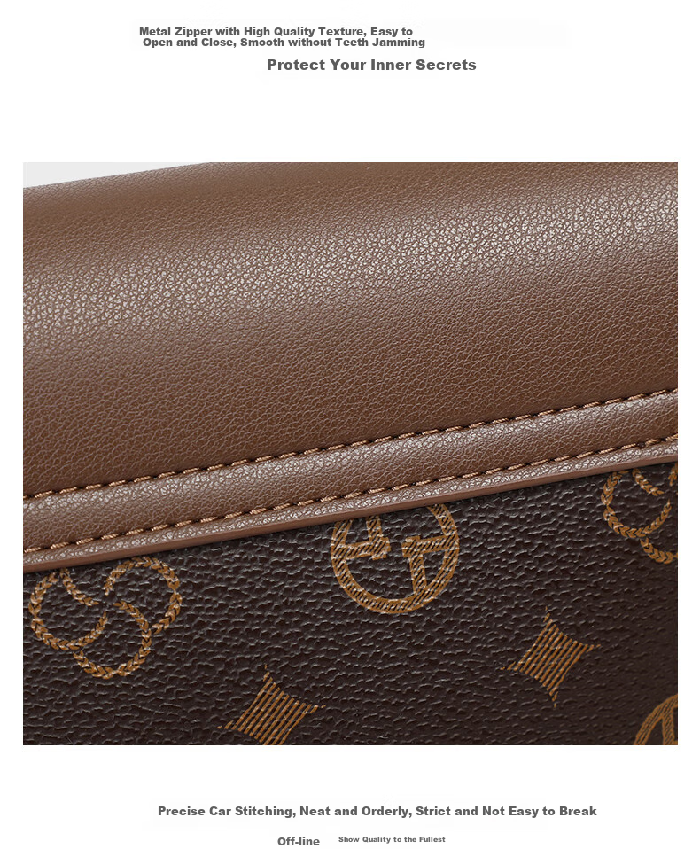 Aiqinghai Handbag, Women's Crossbody Bag, Shoulder Phone Bag, Small Purse, Light Luxury Birthday Mother's Day Gift, Practical Present for Mom 10