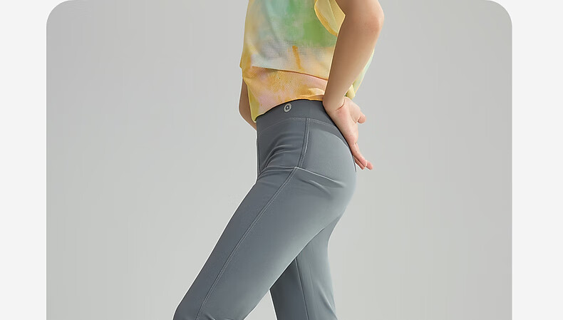 ASK JUNIOR Kids Pants Girls Spring Summer Sun Protection Quick-Dry High Elastic Yoga Flared Leggings Sky Blue 170 60