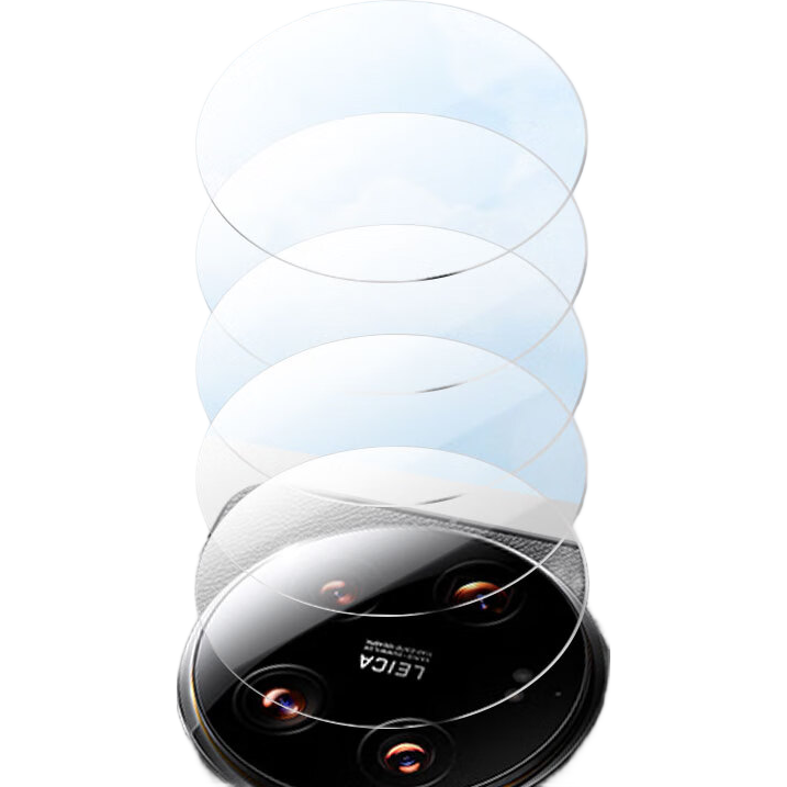 LANGLING [2 Pieces] Lens Protector for Xiaomi 14 Ultra, High-Definition Anti-Drop Anti-Fingerprint Camera Lens Film for Xiaomi 14 Ultra