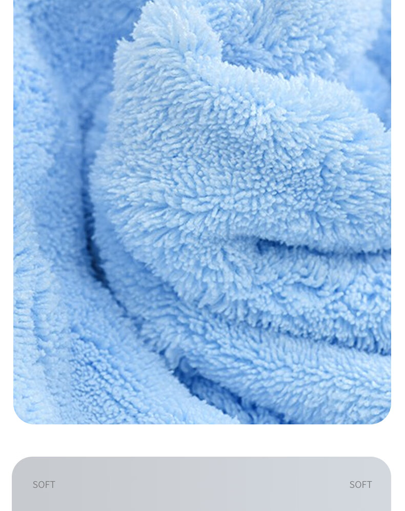 Grace Jieliya 10A Antibacterial Extra Large Soft A-Class Unisex Bath Towel Absorbent Face Wash Towel 4-Pack Sports 7
