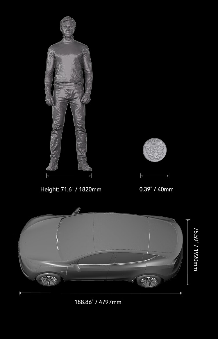 Creality 3D Portable High-Precision 3D Scanner CR-Scan Raptor Pro Handheld Reverse Modeling Inspection Device 1