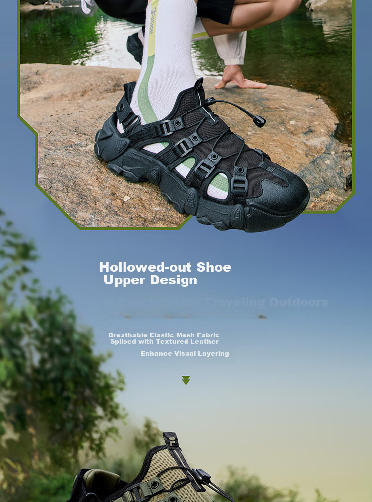 FILA FUSION FILA Trendy Mountain Sandals Outdoor Beach Shoes Women's Sports Shoes 4