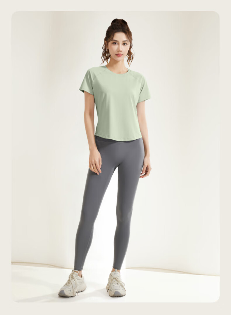 VICTORIATOURIST Women's Yoga Outfit Loose Fitness Set Pilates Training Top Two-Piece Set 2XL 11