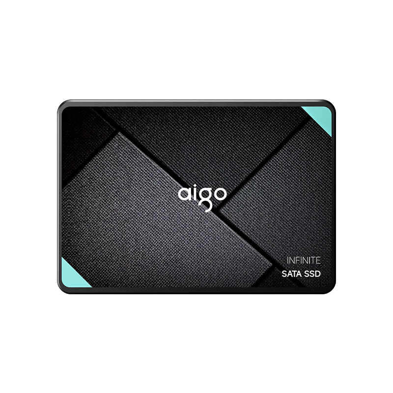 Aigo 128GB SSD, SATA 3.0 Interface, 2.5-Inch TLC NAND, Desktop And Laptop System Drive, Read Speed 500MB/s, Storage Accessory S500T