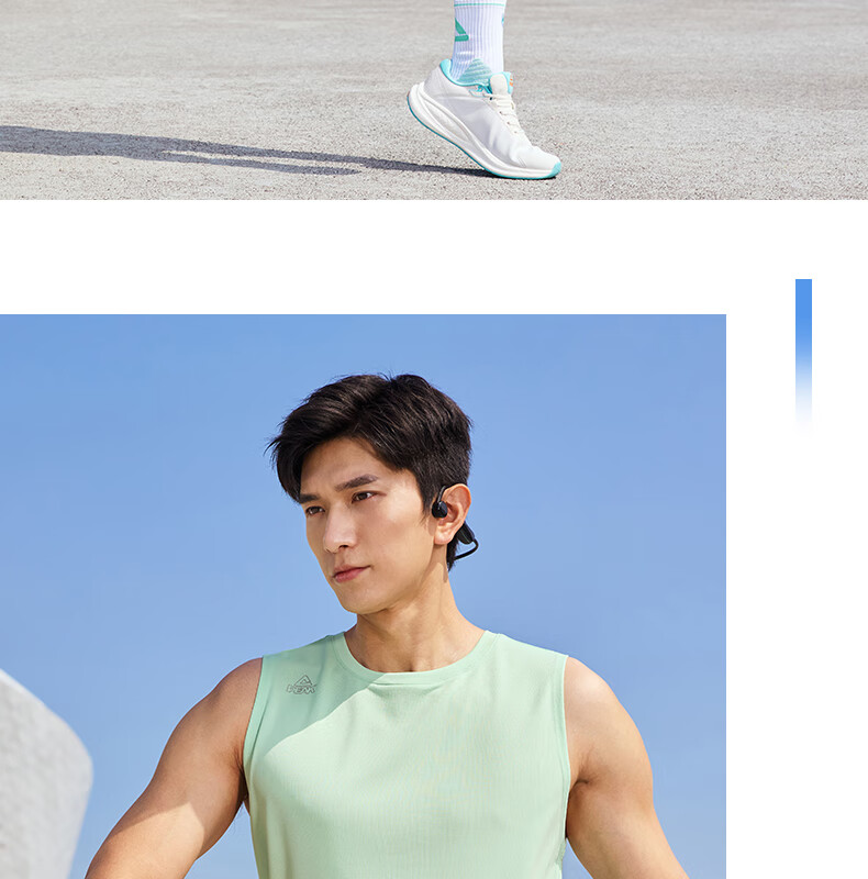 PEAK Women's Summer Sports Set Quick-Dry Breathable Sleeveless Vest and Shorts Badminton Running Fitness Two-Piece DF152038 8
