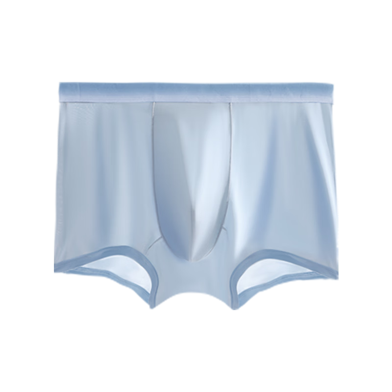 Etravel 7A Grade Antibacterial Disposable Men's Underwear Summer Ice Silk Boxer Travel Wash-Free Daily Use 3XL Size