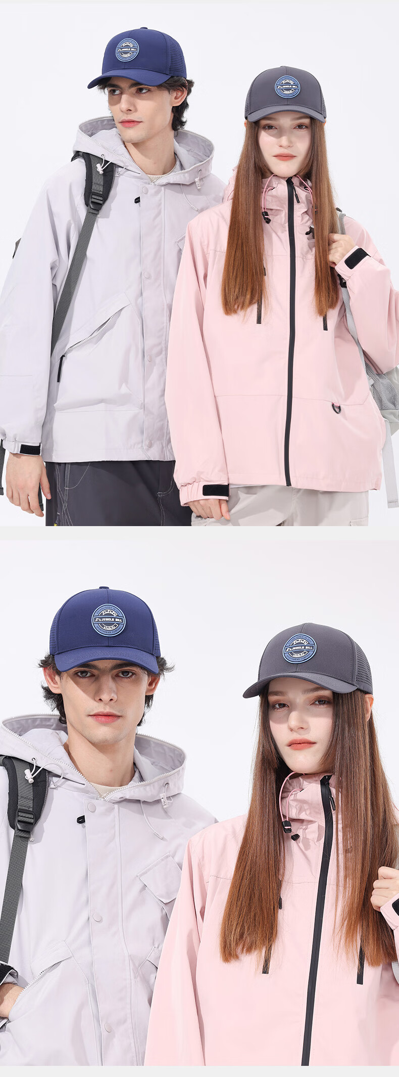 Jiancai Men's Spring And Summer Sun Visor Cap, Trendy Original Outdoor Quick-Dry Hat for Women And Couples, UV Protection Baseball Cap for Me 11