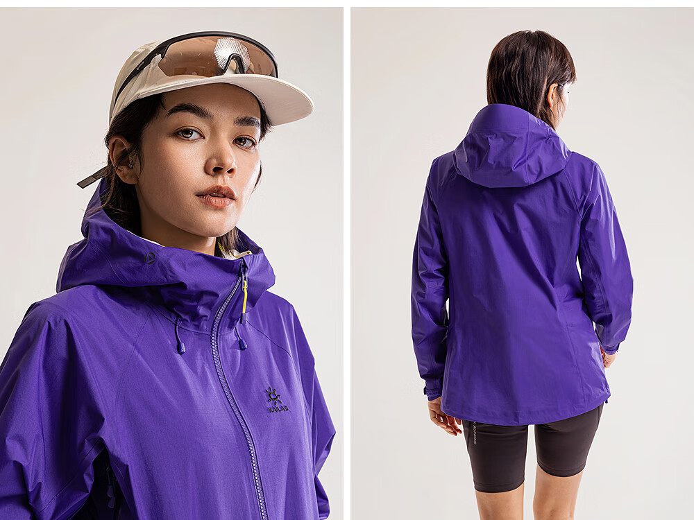 KAILAS Borgda LT20D Women's 3L Waterproof Hard Shell Jacket Lightweight Windproof Hiking Mountaineering Coat 14