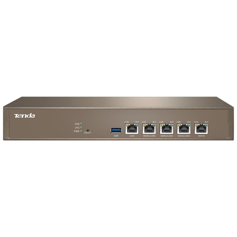 Tenda G1 Multi-WAN Enterprise Router Gateway, Supports up to 100 Devices, Wired Router, Firewall/VPN