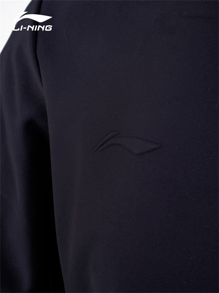 Li-Ning Glory National Flag Logo Executive Jacket, Business Coat, Long-Sleeve Tencel Material, Skin-Friendly Top, National Team Champion Style 14