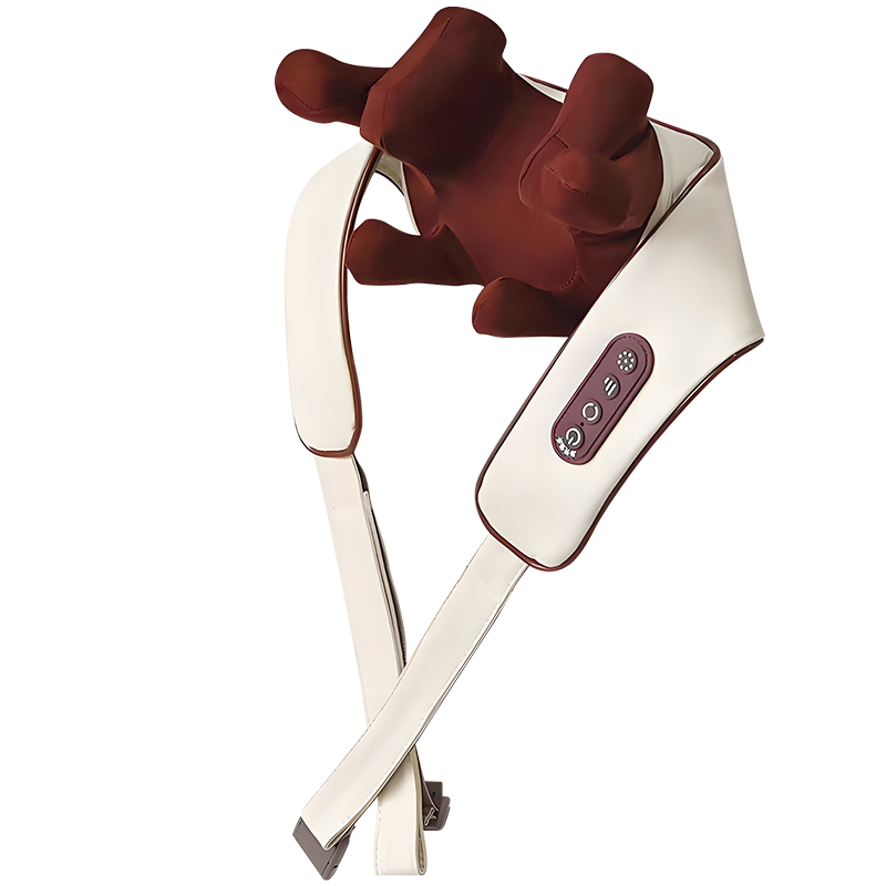 AUX Cervical Massager 05D-807 (8 Heads Kneading), Gift Box Set, Massage Shoulder Pillow, Trapezius Muscle Massager, Mid-Autumn Festival Gift