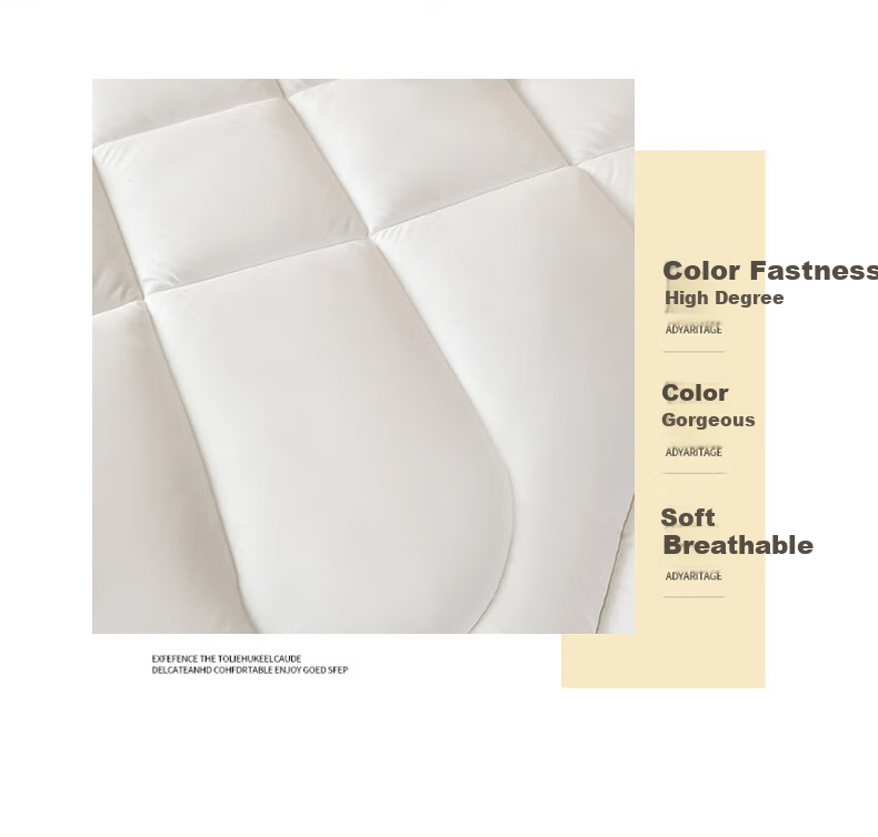 Grace Class A Thickened Fiber Mattress, Student Pad, Single Bed Mat, White And Green, 1.8 Meters 13