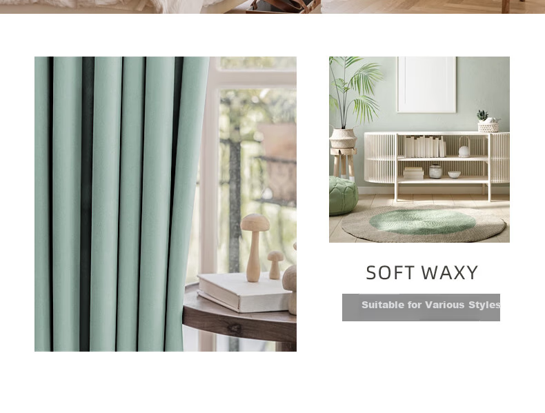 Ali Blackout Curtains, Sunshade Curtains, Ready-Made, No Drilling Required, Soundproof, with Hooks, 2.5*2.4 Meters 17