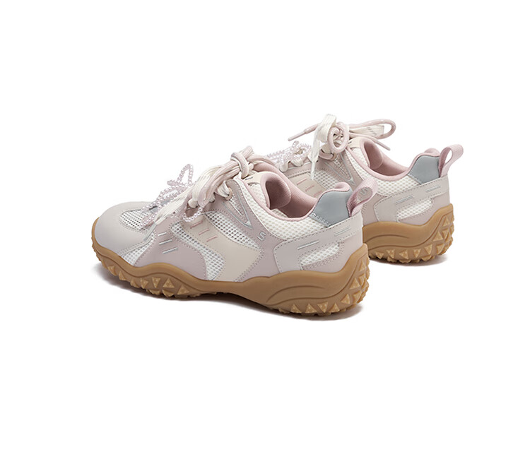 Josiny [Celebrity Style] Dexun Women's Shoes, Spring And Autumn Fashion Sneakers, Soft-Soled Round-Toe Casual Shoes, Gray-Blue, Size 37 20