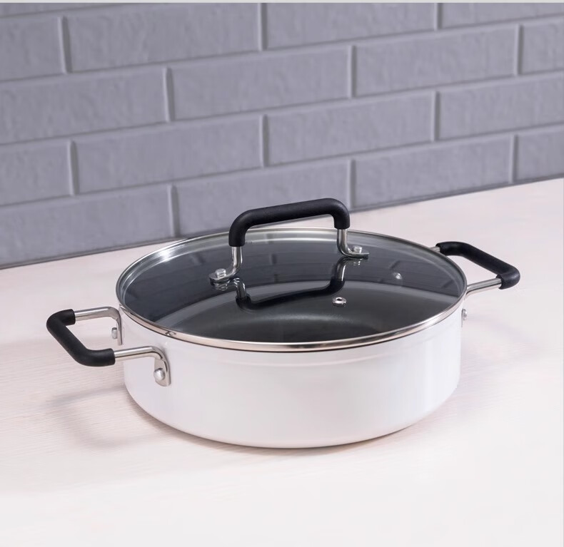 Zhiwu Non-Stick Soup Pot Compatible with Mijia, Stew and Soup Pot for Induction Cooker, Household Steamer Pot and Steaming Basket 7