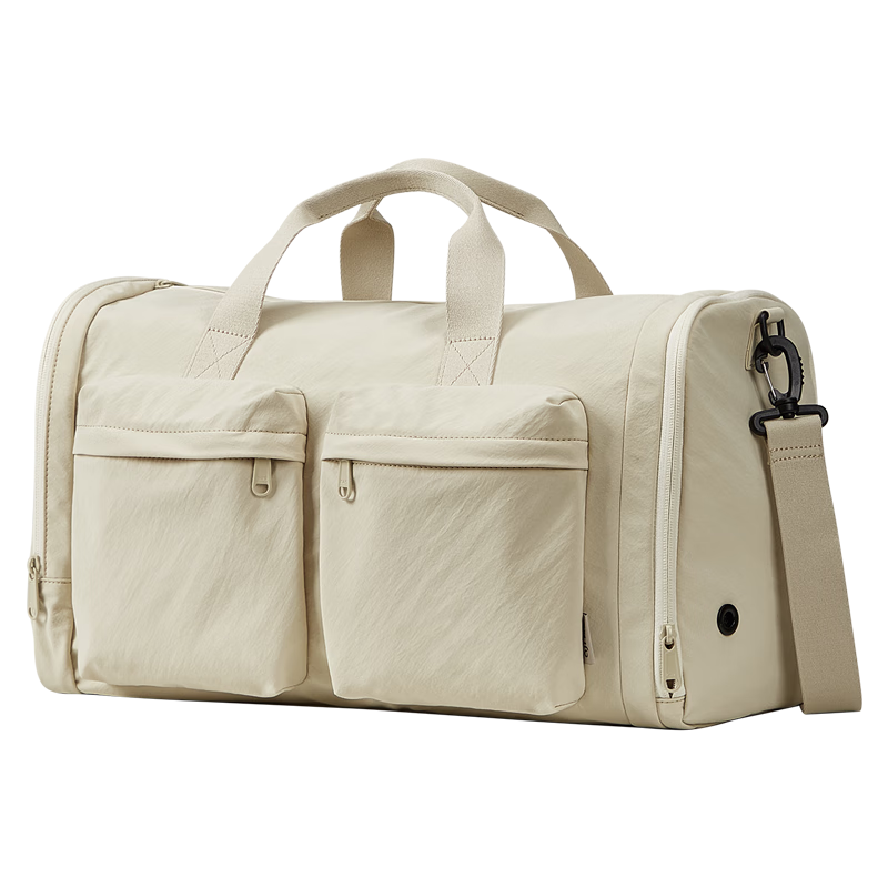 Aji Travel Bag, Large Capacity Foldable Luggage, Handheld Sports Fitness Bag for Women And Men, Carry-On Suitcase for Business Trips, Backpack