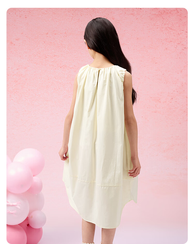 BALABALA Girls' Dress, Children's Summer Dress, Sleeveless Dress for Older Kids, Sweet Style, 208225111024 13