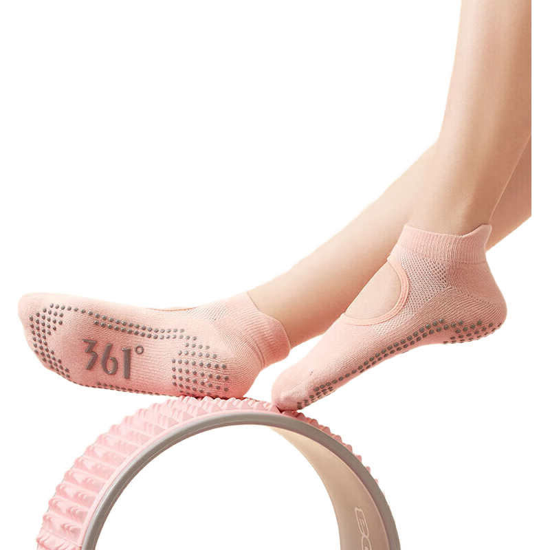 361° Yoga Socks, Non-Slip Sports Socks, Fitness And Exercise Indoor Floor Socks, Foot And Leg Protectio