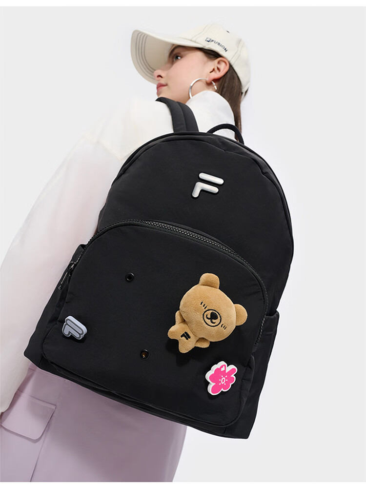 FILA FUSION Women's Floral Cutout Backpack Summer Fashion Versatile 6