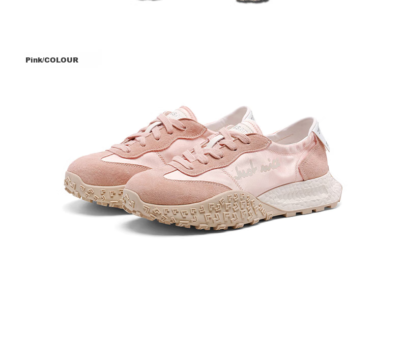 St&Sat Thick-Soled Training Shoes for Women, 2026 New Summer Style, Lightweight Breathable Soft-Soled Comfortable Non-Fatiguing Ballet Forrest Gump Sneakers 12