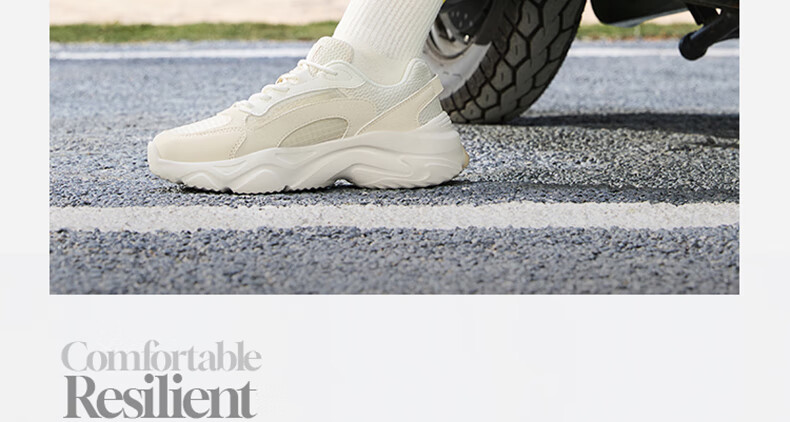 361° Women's Sneakers, Luguang Spring And Summer Mesh Breathable Casual Versatile Thick-Soled Dad Shoes 682526765-1 12