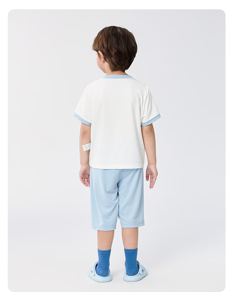 Balabala Boys' Summer Pajama Set Air-Conditioned Homewear [Ultraman IP Mall Edition] 206225171102 3