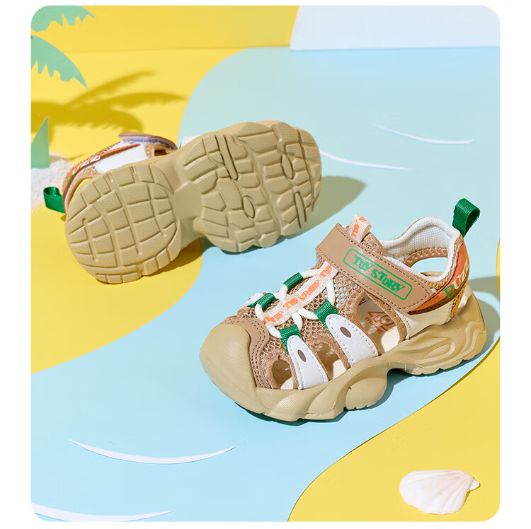 Disney Kids Sandals Boys and Girls Outdoor Summer Breathable Beach Shoes Light Purple/Rose Red Size 23 17