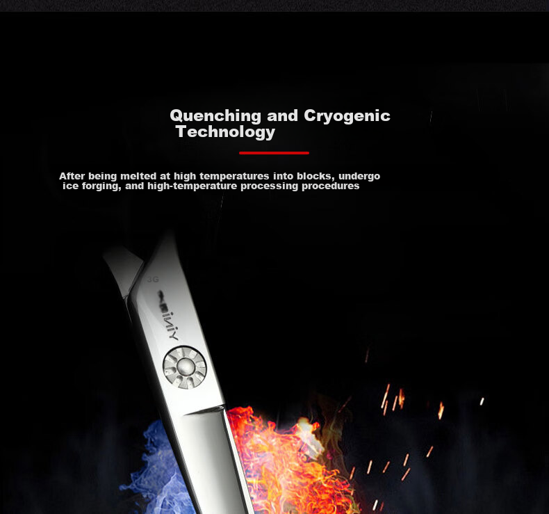 Yier Professional Hairdressing Scissors, V-Shaped Teeth Scissors, Thinning Shears, Stylist-Specific Scissors Set YS-802 14