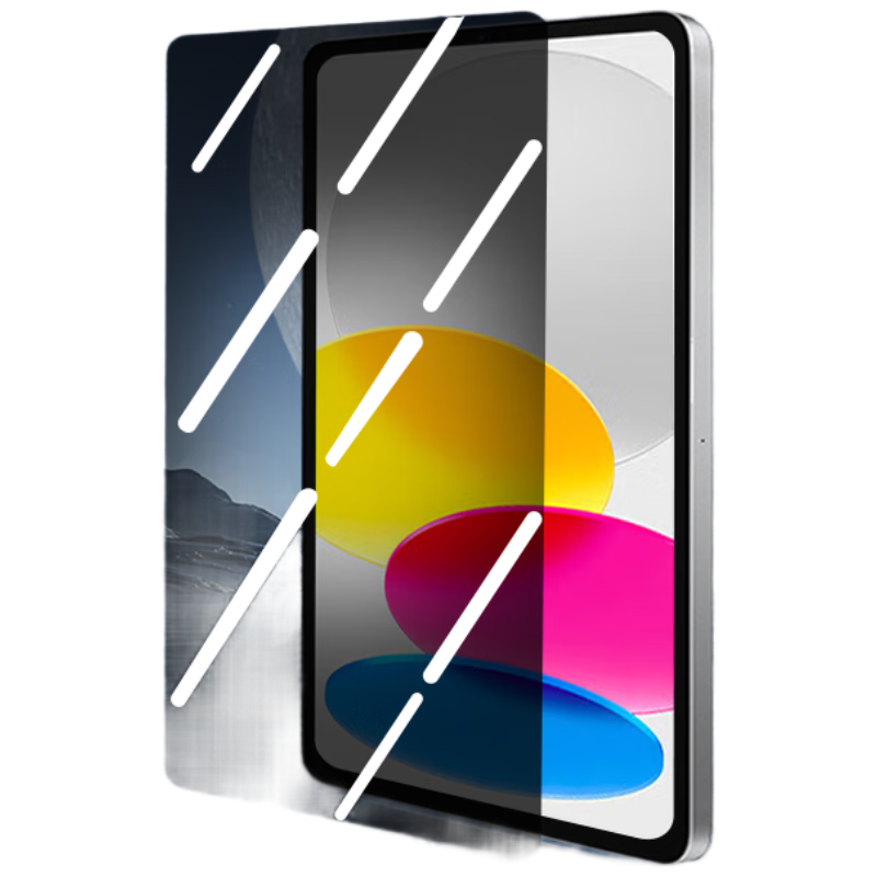 JPLAYER IPad 11th Generation 2025 Model 11-Inch Anti-Peeping Tempered Glass Screen Protector, 2022 10.9-Inch 10th Generation Privacy Protection Film, Tablet Computer Screen Protector, Full-Screen High-Definition Glass