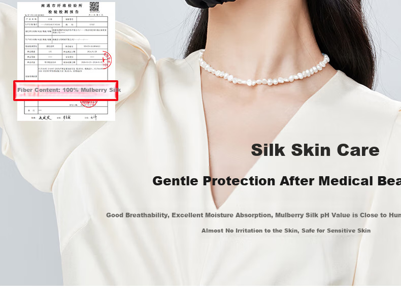 Siggi Silk Sun Protection Face Mask for Women, Summer UV-Resistant Travel Face Covering, 100 Mulberry Silk Face Mask for Women, Gift for Girls 4