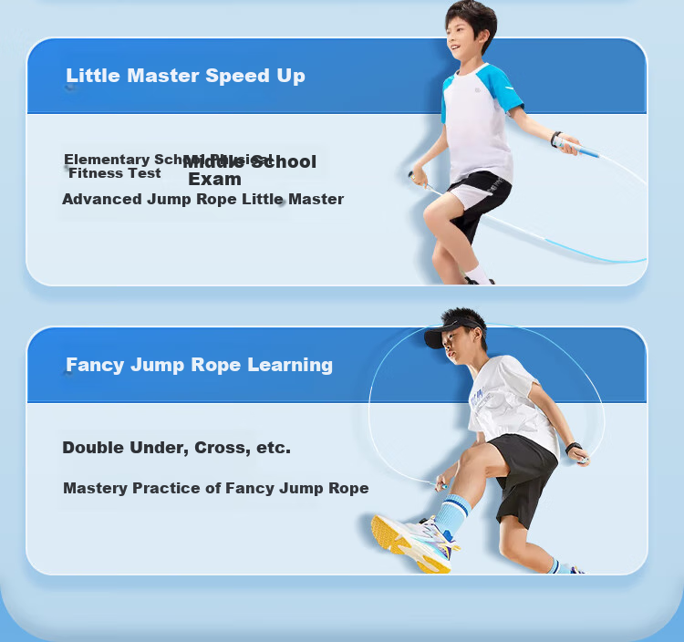 XTEP Professional 4.0 Jump Rope for Students [School Recommended], Elementary School Beginners, Children's Speed Jump Rope 16